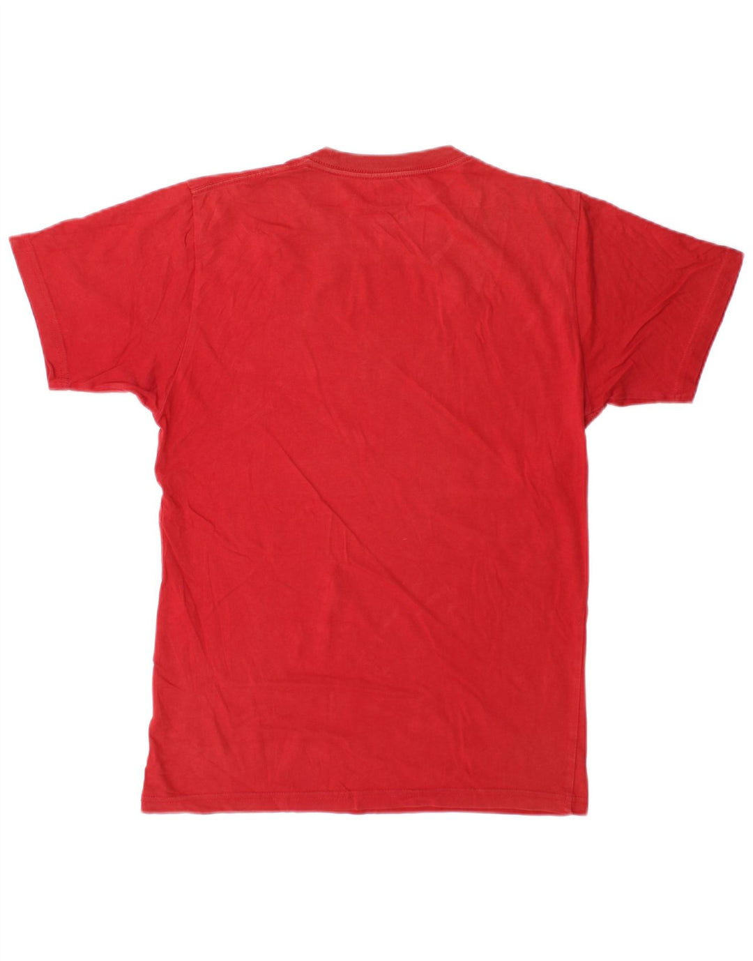 Vans - Camiseta de corte clásico para hombre, talla pequeña, algodón rojo