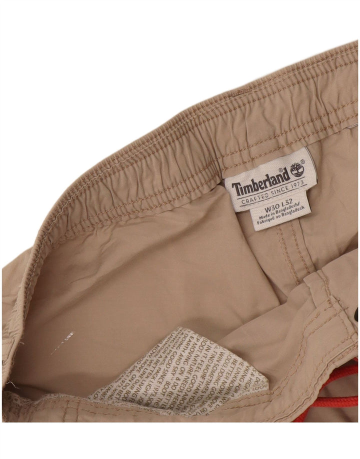 Timberland Pantalón chino ajustado para hombre W30 L32 Beige