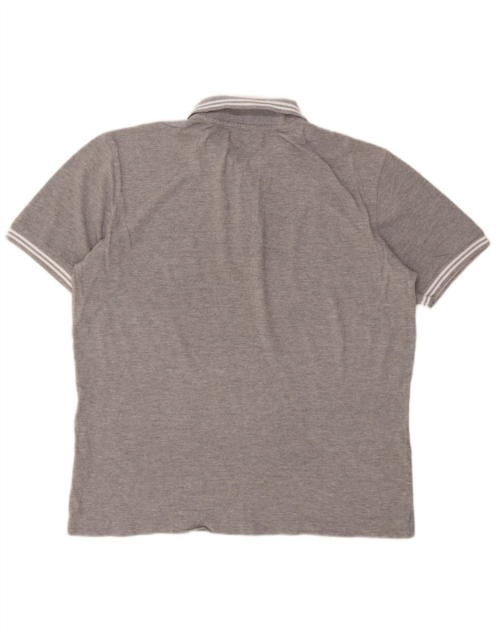 Kappa Polo Hombre XL Gris Algodón