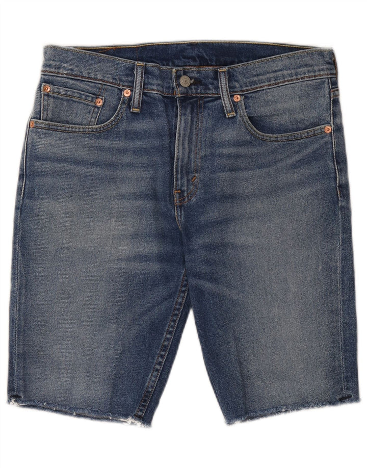 Levi's Mens 511 Shorts De Mezclilla W32 Algodón Azul Medio