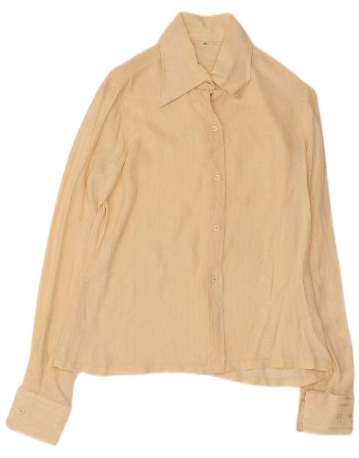 Camisa de mujer VINTAGE IT 46 Grande Beige