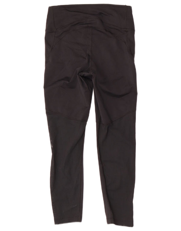 Nike Leggings cortos Dri Fit para mujer UK 8 Small Poliéster negro