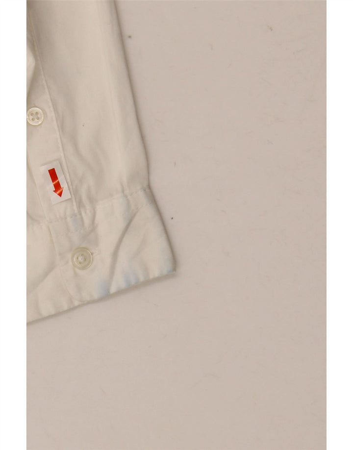 United Colors of Benetton Camisa Niño 10-11 Años XL Blanco Algodón