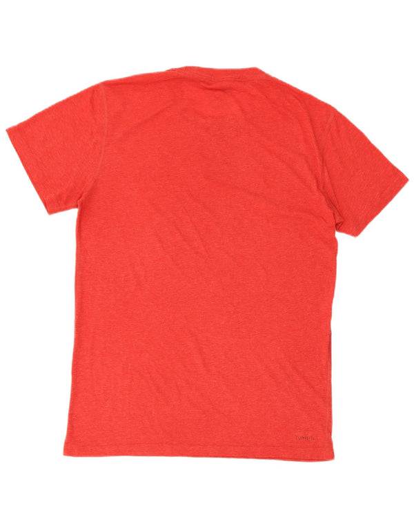 Adidas Camiseta Regular De Manga Corta Para Hombre Top Small Rojo Poliéster