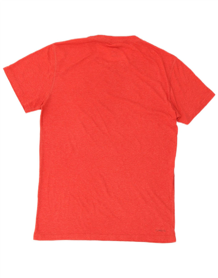 Adidas Camiseta Regular De Manga Corta Para Hombre Top Small Rojo Poliéster