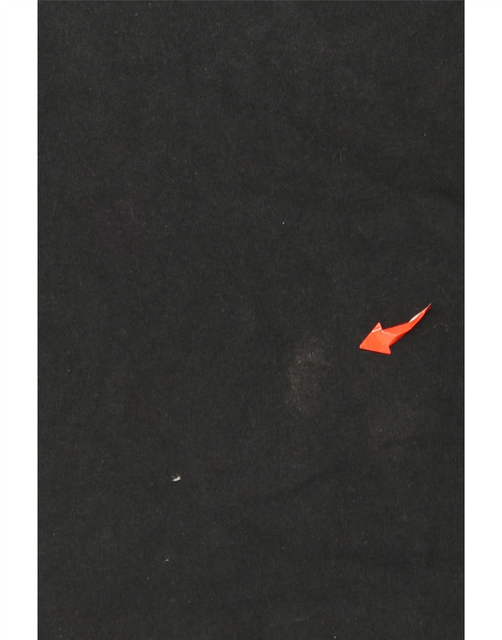 All Saints Camiseta gráfica de ajuste relajado para hombre Top pequeño de algodón negro