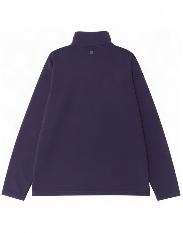 Jersey polar con cremallera y cuello para mujer de Mountain Warehouse UK 44 Azul marino mediano