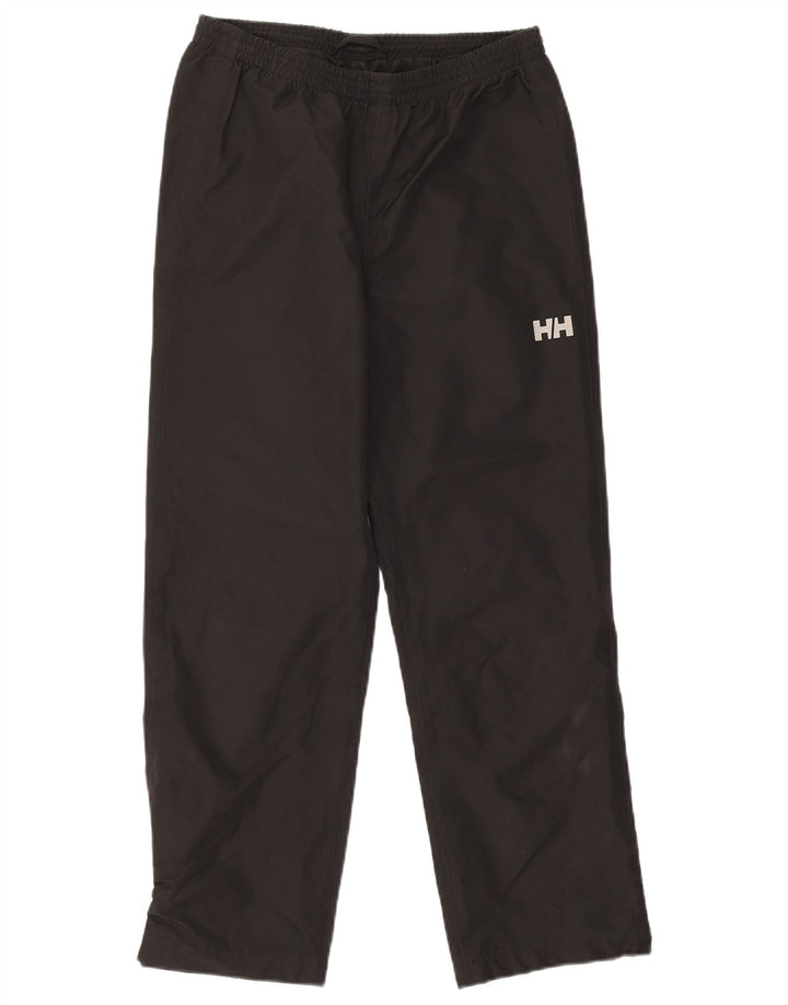 Helly Hansen Pantalón cortavientos para niño 11-12 años Negro Poliéster