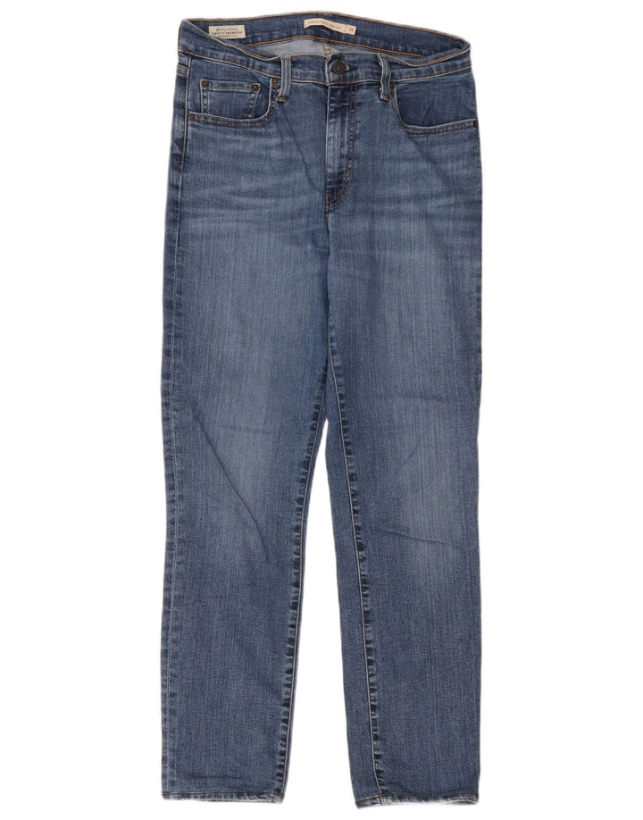 Levi's Mujer 724 Vaqueros Rectos De Tiro Alto W29 L28 Azul