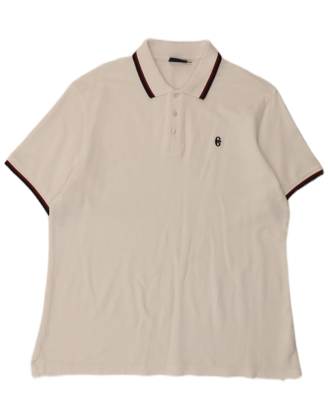 Conte of Florence Polo para hombre 2XL Blanco