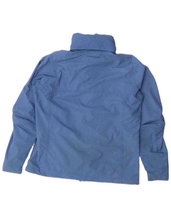 Mammut Chaqueta impermeable con capucha para mujer UK 46 Large Blue