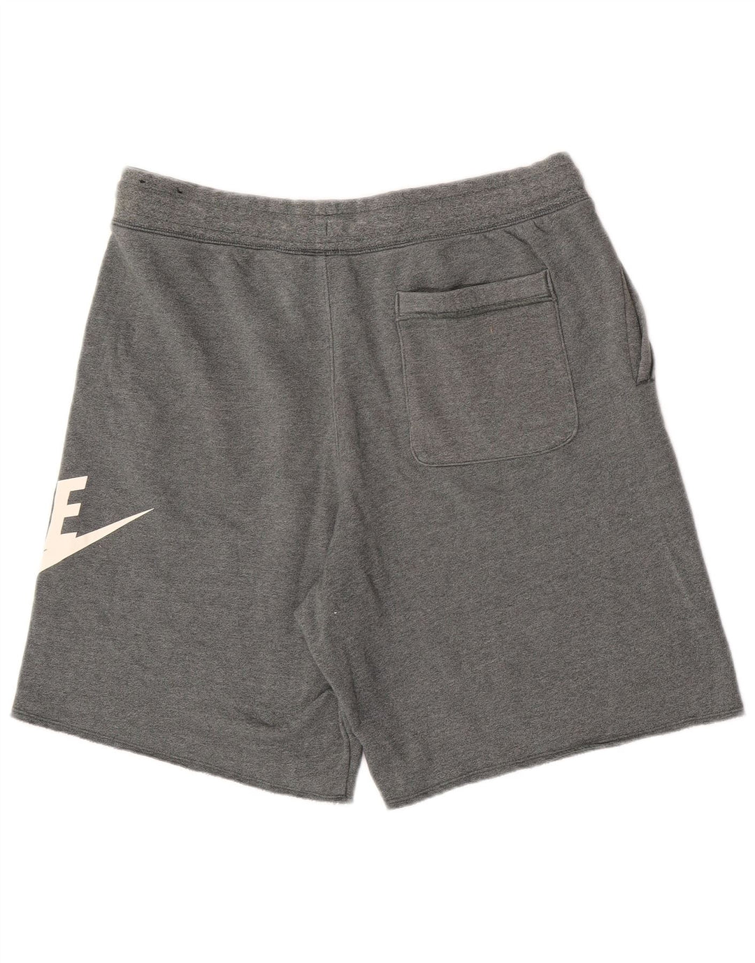 Nike - Pantalones cortos deportivos con gráficos para hombre, algodón gris grande