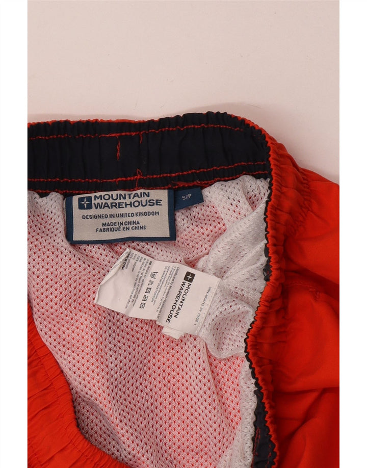 Bañador tipo shorts para hombre Mountain Warehouse Small Naranja Poliéster