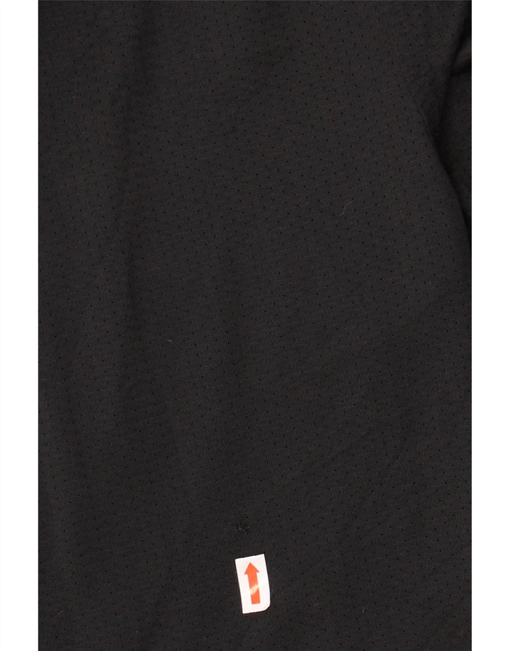 Under Armour Pantalones cortos deportivos de corte holgado para hombre, talla mediana, negro