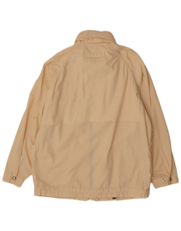 Vintage hombres chaqueta utilitaria Reino Unido 40 grande beige