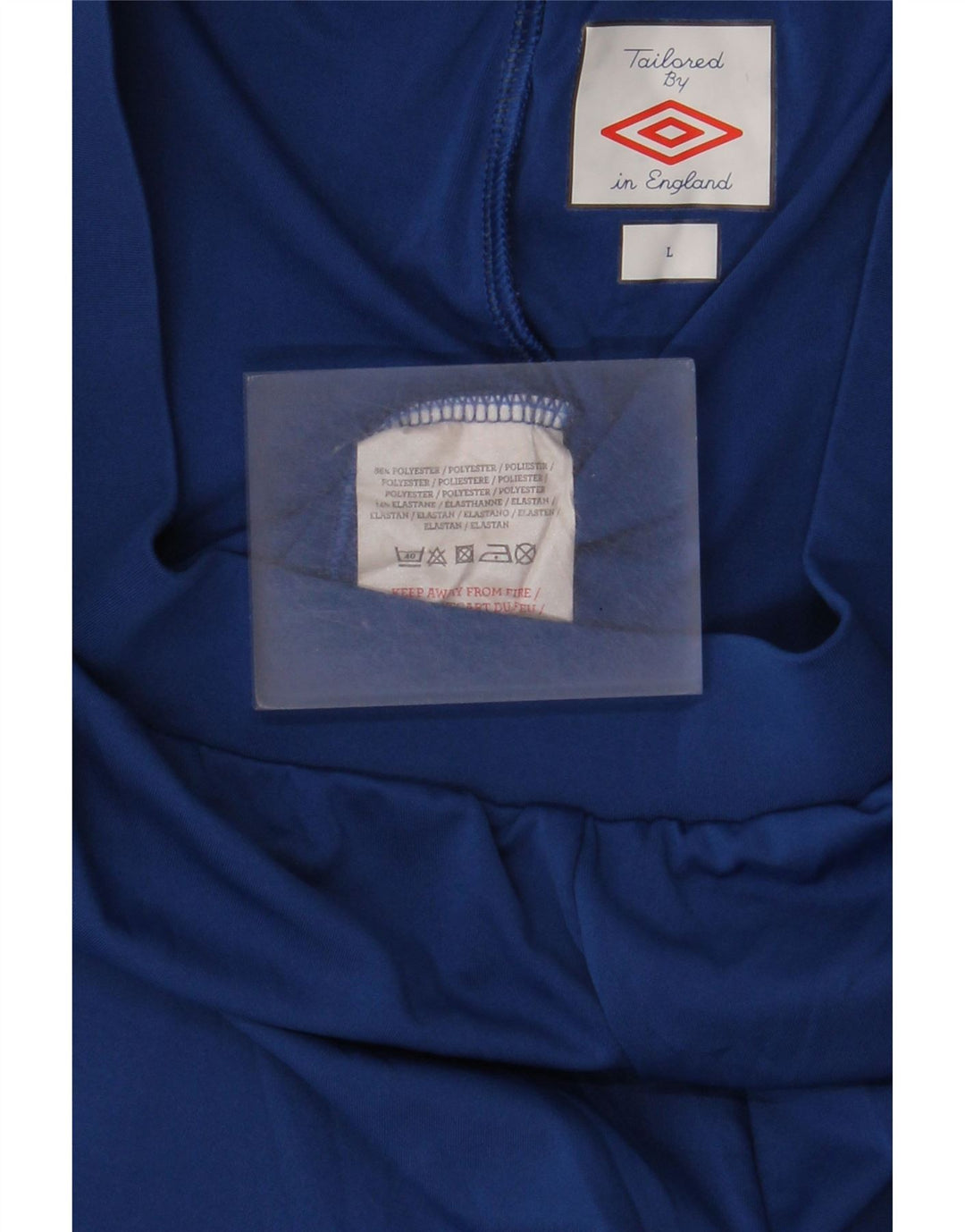 Pantalones cortos deportivos Umbro para hombre poliéster azul grande