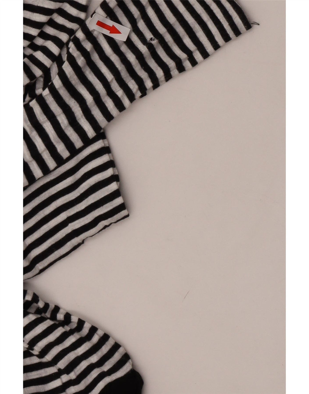 French Connection Top tipo túnica para mujer UK 46 Grande Algodón a rayas blancas