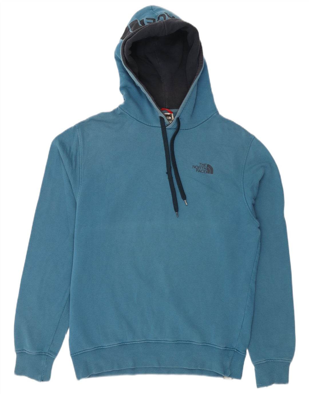 The North Face Jersey Con Capucha Gráfica De Algodón Azul Medio | Hombre