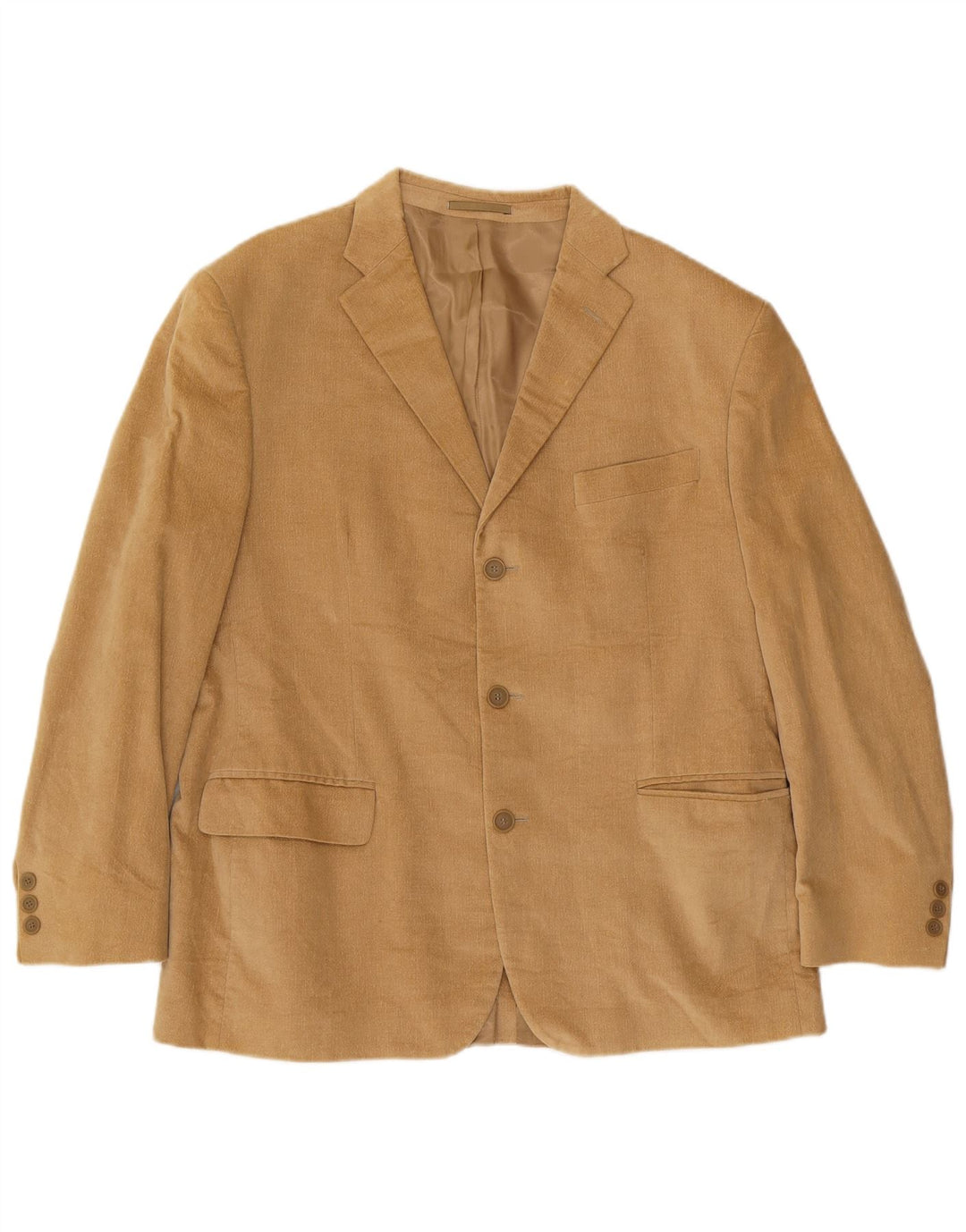 Pierre Cardin Chaqueta tipo blazer de 3 botones para hombre UK 40 Large Beige