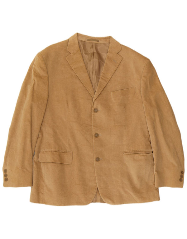Pierre Cardin Chaqueta tipo blazer de 3 botones para hombre UK 40 Large Beige