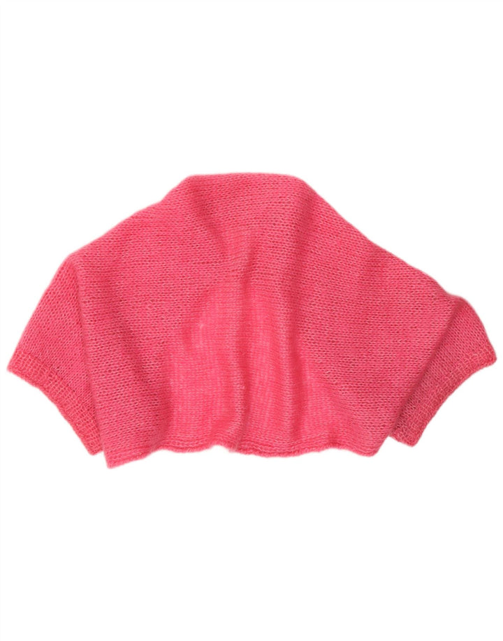 Vintage mujer Bolero Jumper talla única rosa