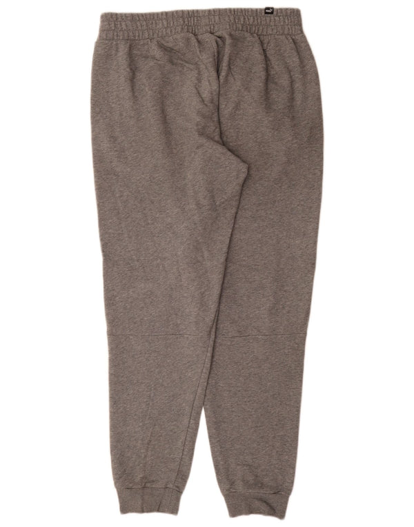 Puma Pantalones De Chándal Con Gráficos Para Hombre Joggers Large Gris Colorblock Sports