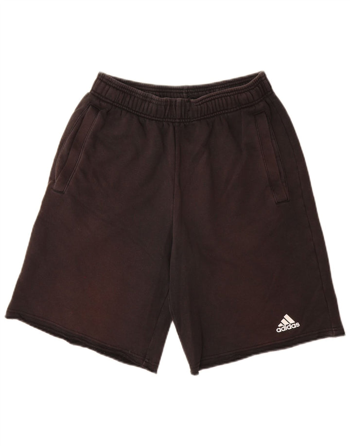 Adidas Hombre Pantalones Cortos Deportivos Pequeño Algodón Negro