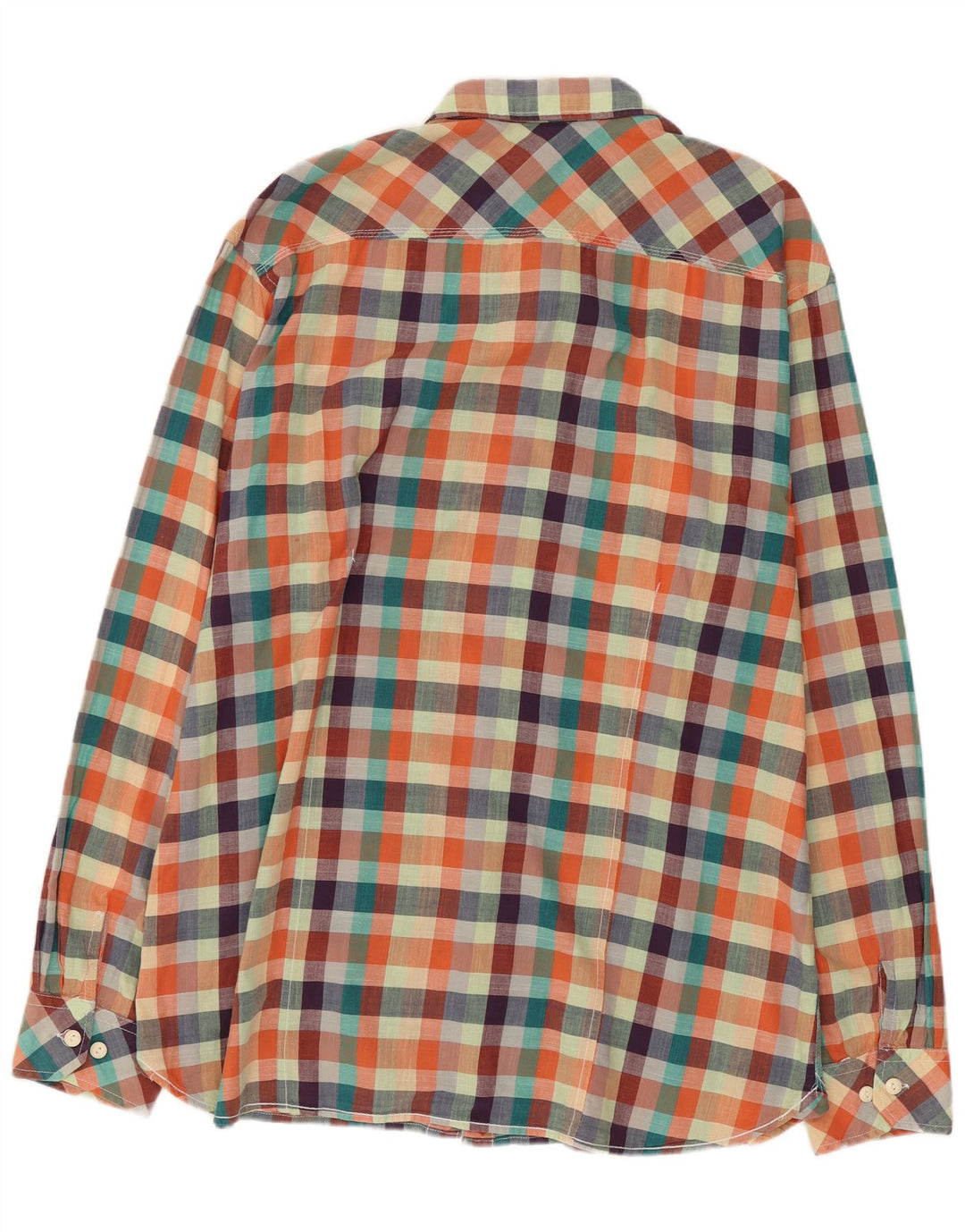 Camisa Hombre Scotch & Soda 2XL Algodón A Cuadros Multicolor
