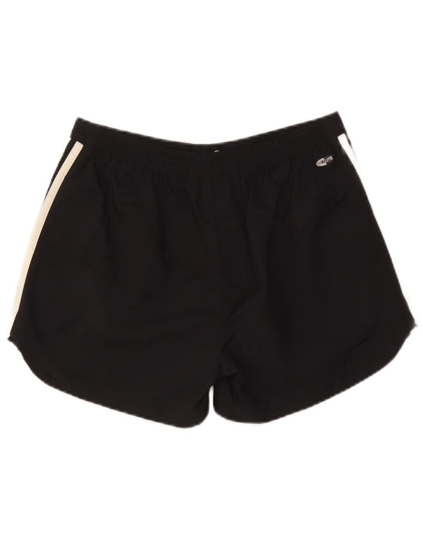 Adidas Pantalones cortos casuales Climalite para mujer UK 12 Medium W28 Poliéster negro