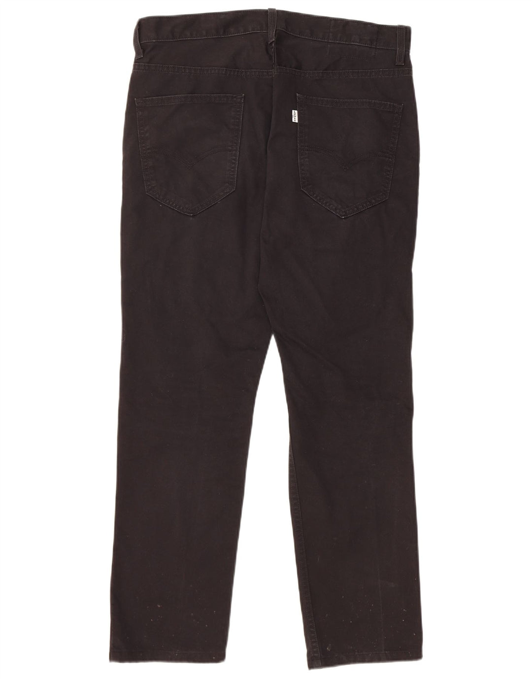 Pantalones chinos rectos Levi's para hombre W32 L27 Algodón negro