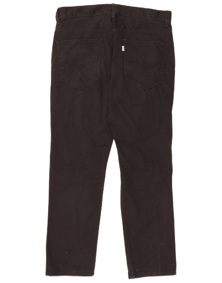 Pantalones chinos rectos Levi's para hombre W32 L27 Algodón negro
