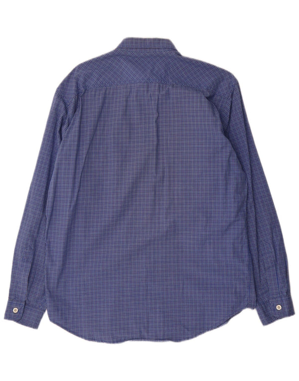 Camisa Levi's Hombre Algodón Azul Medio A Cuadros