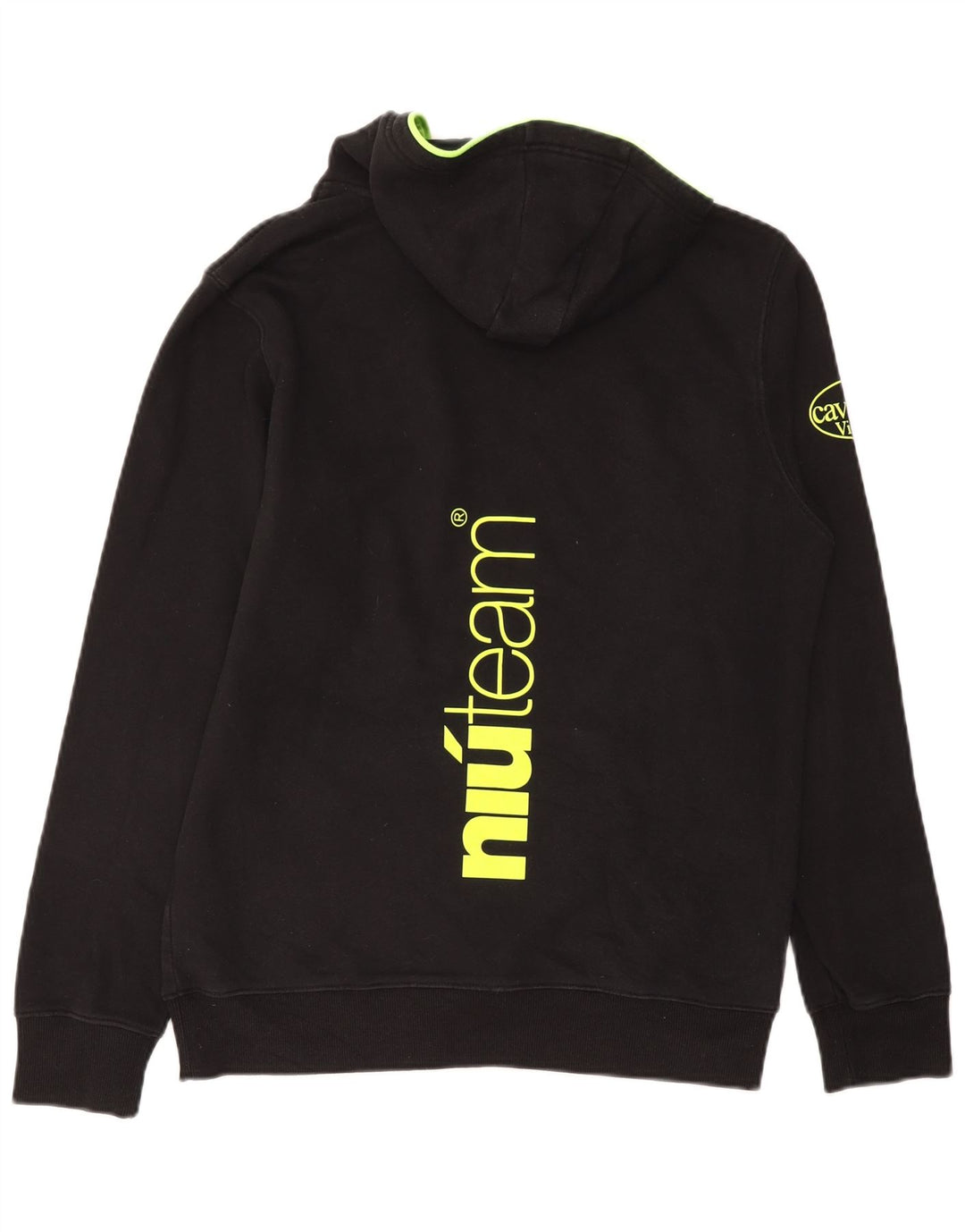 Mizuno Hombre Graphic Sudadera con capucha Jumper Grande Algodón Negro