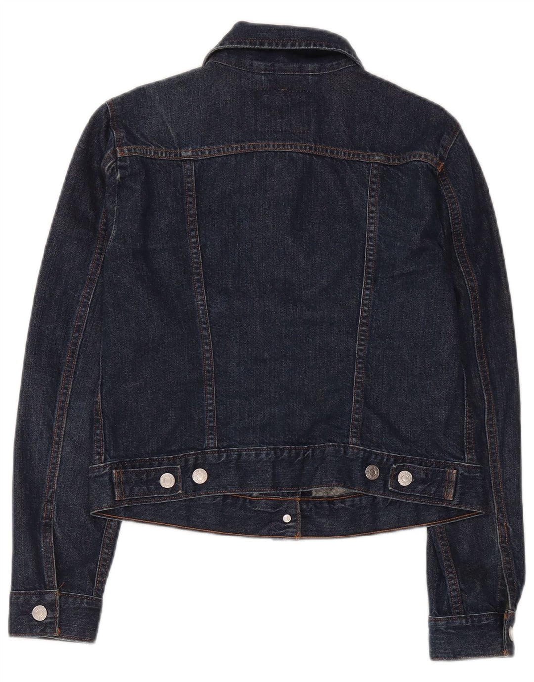 Levi's Chaqueta vaquera corta para mujer Reino Unido 12 Algodón azul marino mediano
