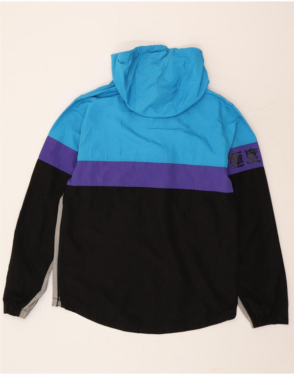 Superdry Chaqueta impermeable tipo jersey para hombre, talla 42, XL, multicolor, color block