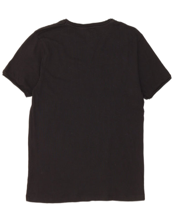 Zara Hombre Camiseta Top Small Negro