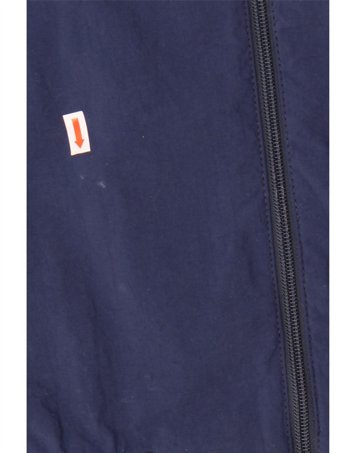 Asics Chaqueta superior de chándal gráfico para hombre IT 44 XL Azul marino