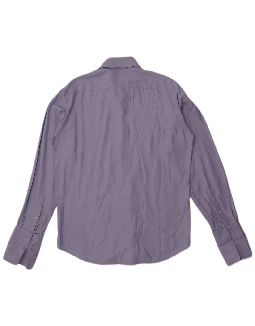 Hugo Boss Camisa formal de corte regular para hombre Talla 39 15 1/2 Azul mediano