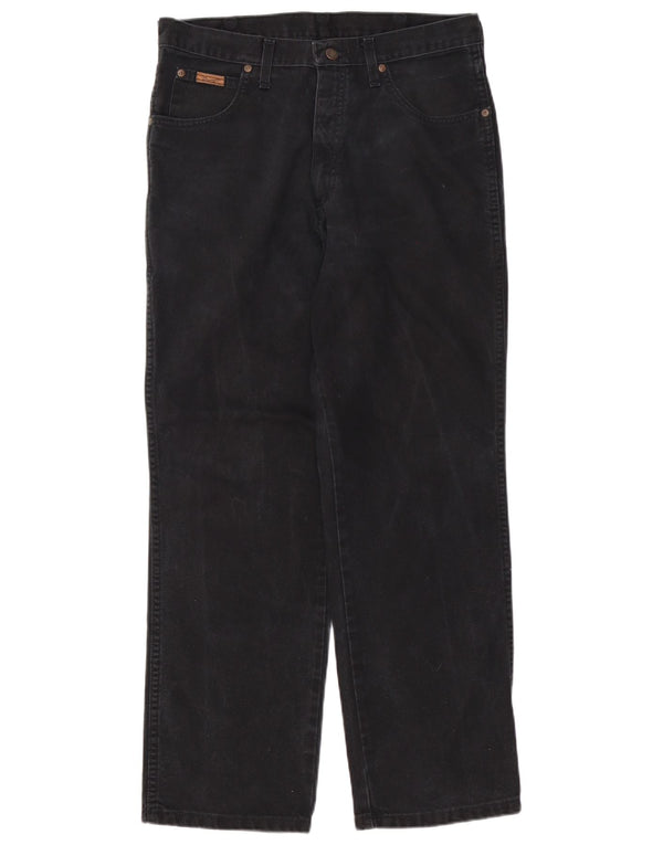 Wrangler Vaqueros rectos Ohio para hombre W33 L30 Algodón negro