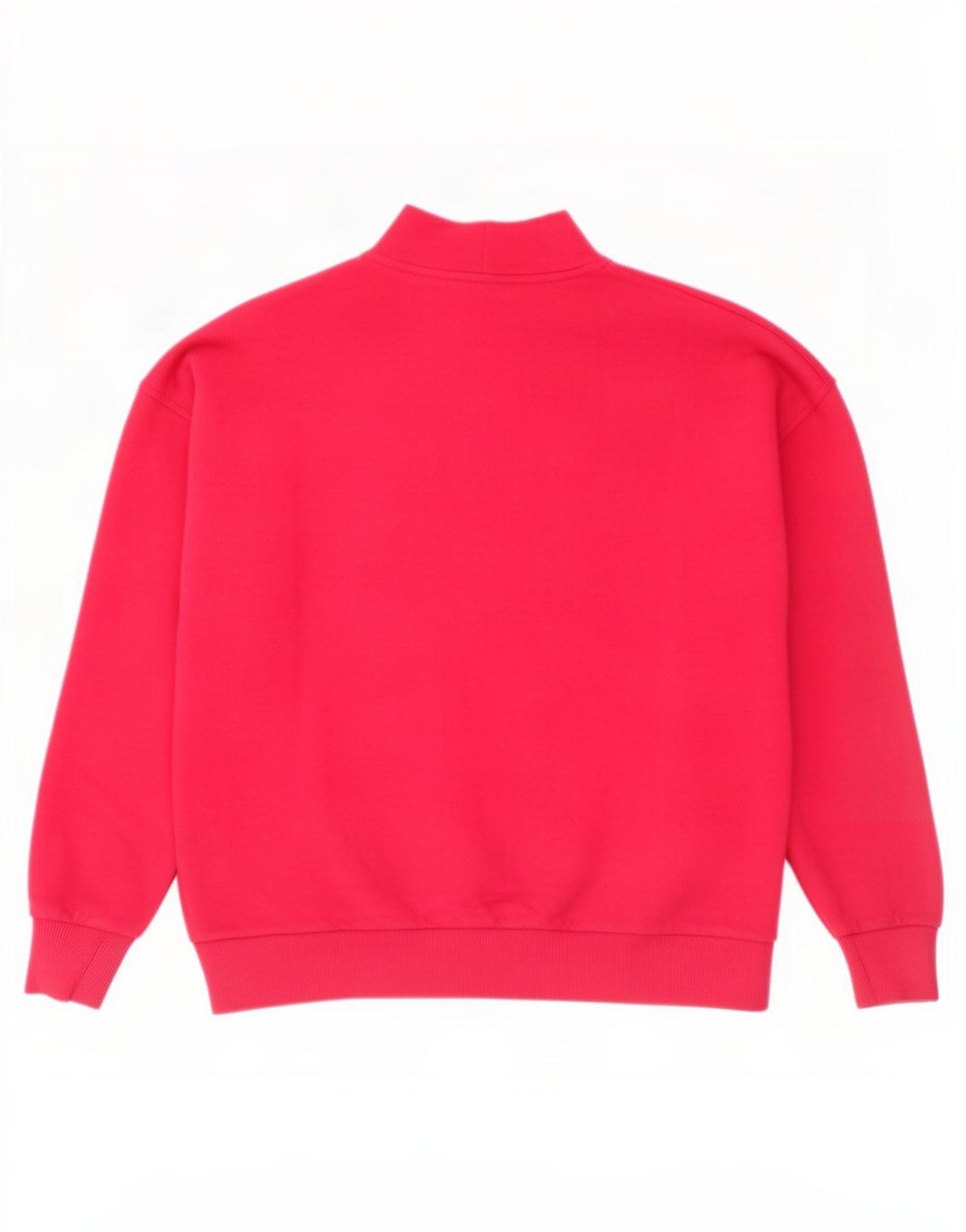 Colmar Mujer Gráfico Sudadera De Gran Tamaño Jersey UK 10 Pequeño Algodón Rosa