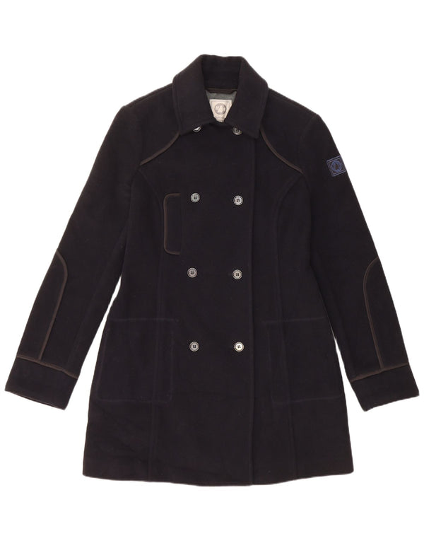 MURPHY & NYE Abrigo cruzado para mujer Sailmakers IT 44 Azul marino mediano