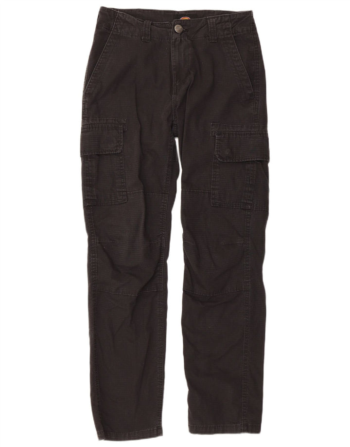 DICKIES Pantalón cargo recto para hombre W28 L29 Algodón negro