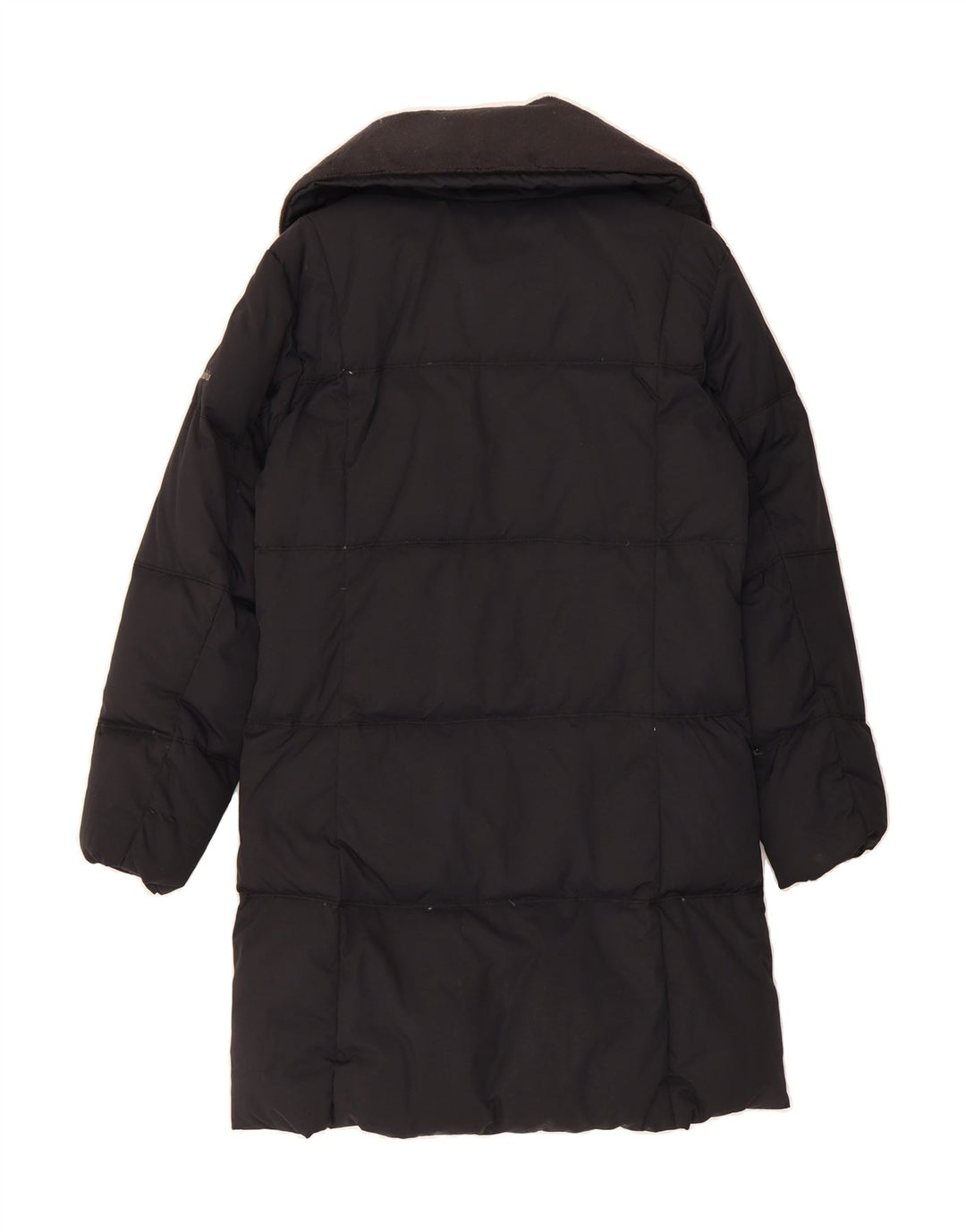 COLUMBIA Womens Padded Coat UK 10 Small Black Nylon Vintage Columbia and Second-Hand Columbia from Messina Hembry 