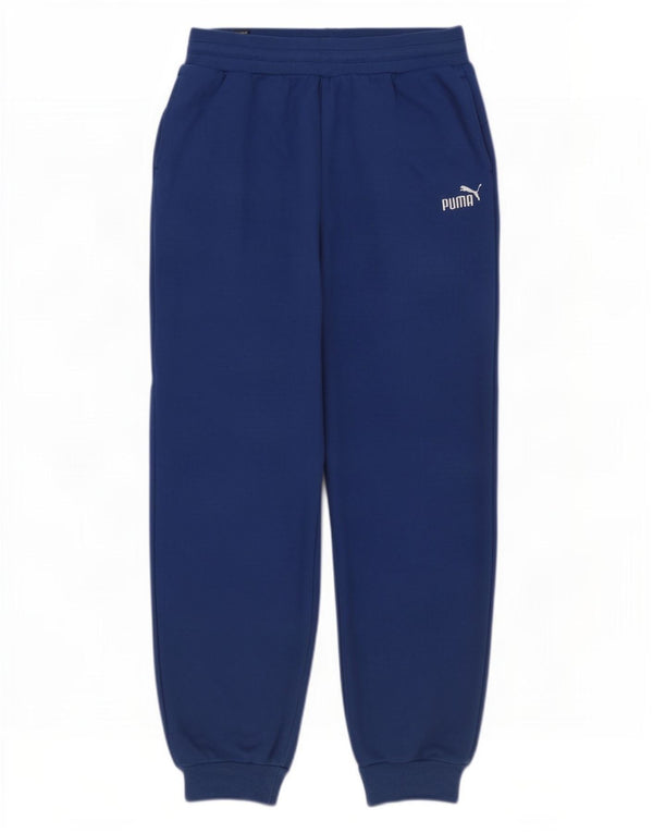 Puma Pantalones de Chándal para Hombre Joggers UK 44 Algodón Azul Medio