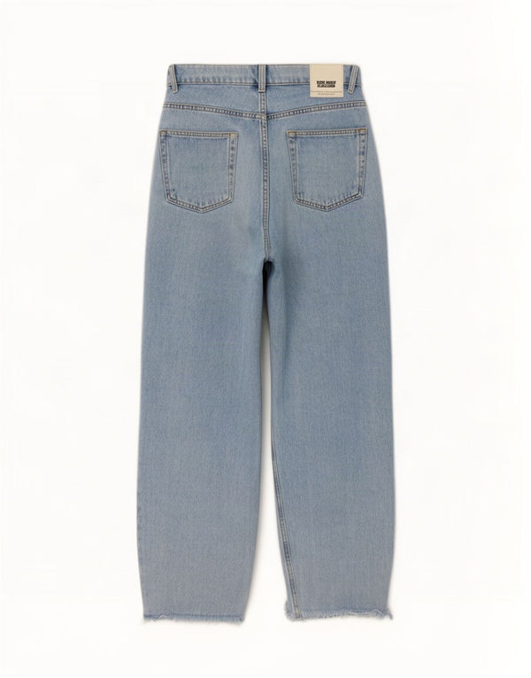 Zara Vaqueros Sueltos Niña 13-14 Años W26 L24 Azul Algodón