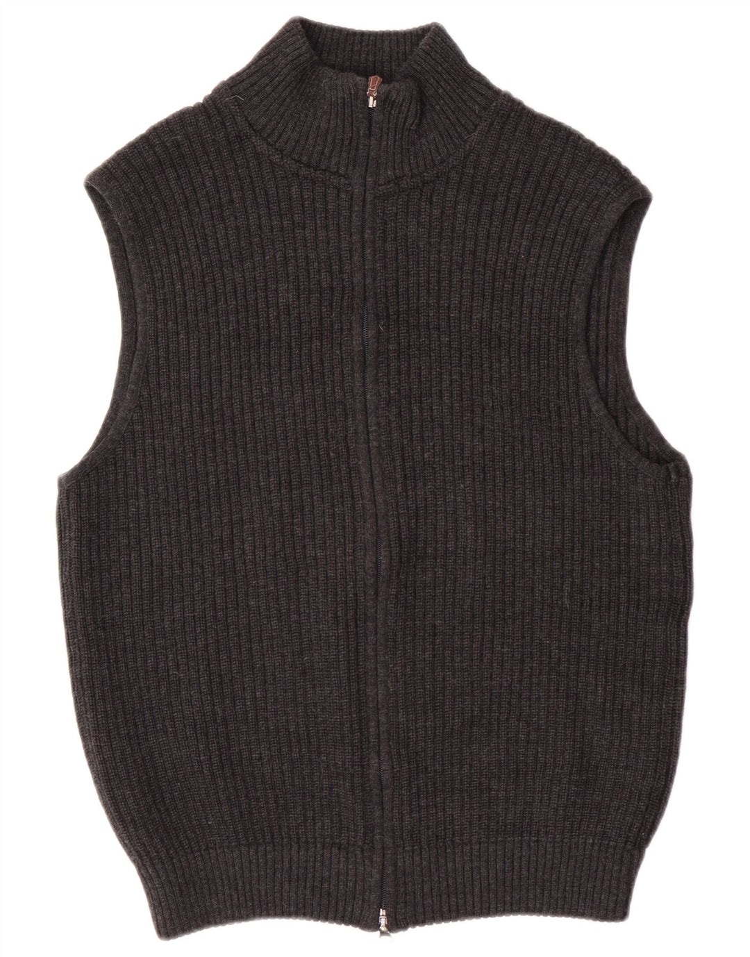 Bramante Cárdigan Hombre Lana Virgen Gris Medio