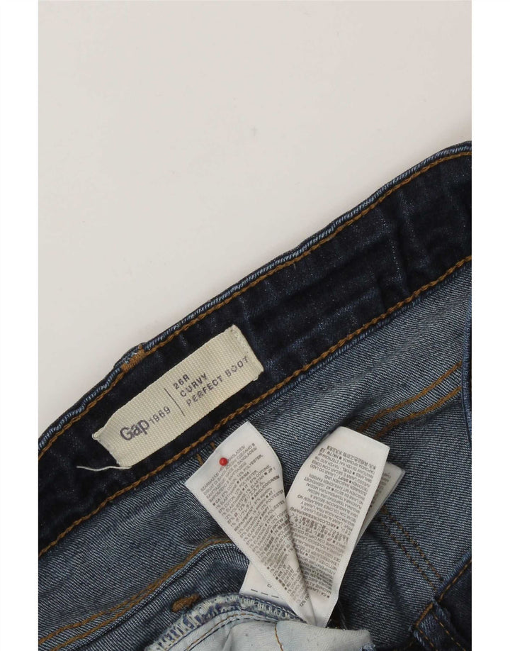Vaqueros Gap Curvy Bootcut para mujer W26 L30 Algodón azul marino