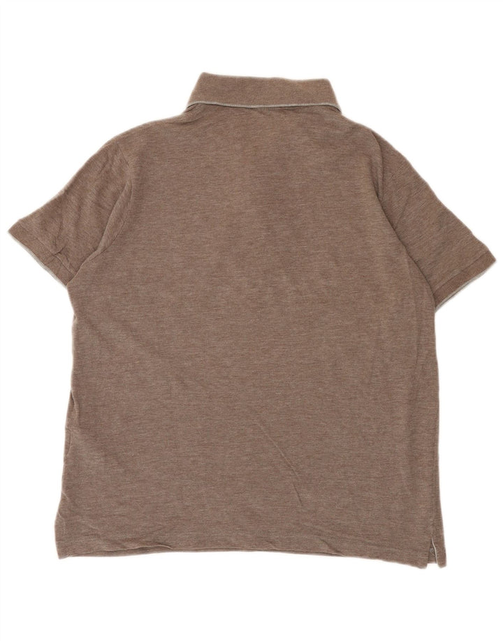 Paul & Shark Polo de corte regular para hombre de algodón marrón medio