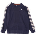 Adidas Mens Climalite Sudadera Jumper Grande Azul Marino Algodón