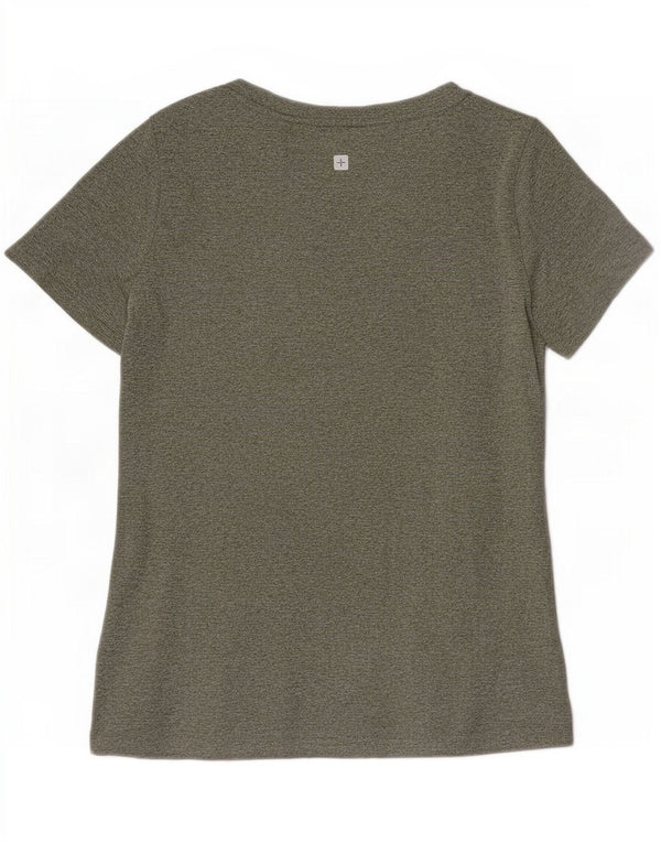 Camiseta para mujer Mountain Warehouse Top UK 40 Small Verde Moteado Poliéster